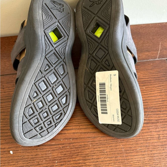 Kuru Coda muse women’s black sandals - Picture 7 of 7